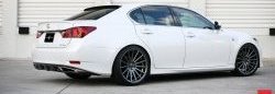 3 399 р. Лип спойлер F-Sport Lexus GS250 L10 (2011-2016) (Неокрашенный)  с доставкой в г. Горно‑Алтайск. Увеличить фотографию 6