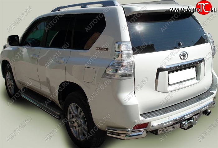 7 549 р. Фаркоп Лидер Плюс Toyota Land Cruiser Prado J150 1-ый рестайлинг (2013-2017) (Без электропакета)  с доставкой в г. Горно‑Алтайск