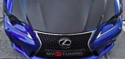 1 299 р. Реснички на фары Tuning-Sport Lexus IS250 XE30 седан дорестайлинг (2013-2016) (Неокрашенные)  с доставкой в г. Горно‑Алтайск. Увеличить фотографию 7