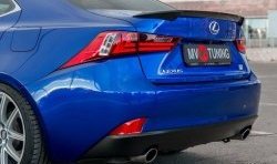 5 899 р. Лип спойлер Tuning-Sport Lexus IS250 XE30 седан дорестайлинг (2013-2016) (Неокрашенный)  с доставкой в г. Горно‑Алтайск. Увеличить фотографию 3