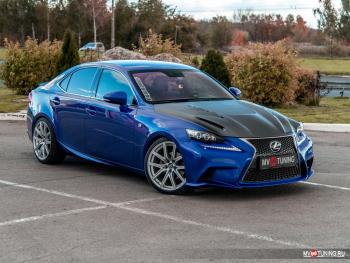 53 999 р. Капот F-SPORT Lexus IS250 XE30 седан дорестайлинг (2013-2016) (Неокрашенный)  с доставкой в г. Горно‑Алтайск. Увеличить фотографию 2