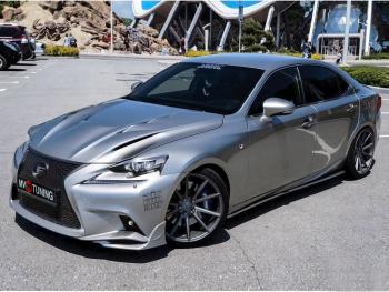 53 999 р. Капот F-SPORT Lexus IS250 XE30 седан дорестайлинг (2013-2016) (Неокрашенный)  с доставкой в г. Горно‑Алтайск. Увеличить фотографию 3