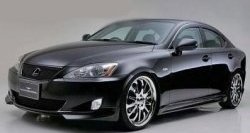 8 599 р. Пороги накладки CT Lexus IS250 XE20 седан дорестайлинг (2005-2013) (Неокрашенные)  с доставкой в г. Горно‑Алтайск. Увеличить фотографию 2