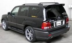 18 749 р. Задний бампер ELFORD Lexus LX470 J100 дорестайлинг (1998-2002) (Неокрашенный)  с доставкой в г. Горно‑Алтайск. Увеличить фотографию 2