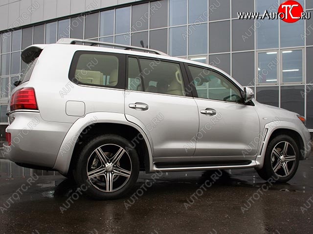 17 499 р. Накладки на колёсные арки GOLDMAN DAMD Lexus LX570 J200 дорестайлинг (2007-2012) (Неокрашенные)  с доставкой в г. Горно‑Алтайск