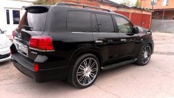 15 349 р. Накладки на колёсные арки JAOS Lexus LX570 J200 дорестайлинг (2007-2012) (Неокрашенные)  с доставкой в г. Горно‑Алтайск. Увеличить фотографию 2