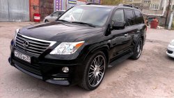 15 349 р. Накладки на колёсные арки JAOS Lexus LX570 J200 дорестайлинг (2007-2012) (Неокрашенные)  с доставкой в г. Горно‑Алтайск. Увеличить фотографию 4