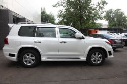 15 349 р. Накладки на колёсные арки WALD BLACK BISON Lexus LX570 J200 дорестайлинг (2007-2012) (Неокрашенные)  с доставкой в г. Горно‑Алтайск. Увеличить фотографию 2