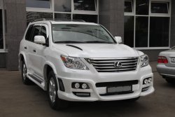 15 349 р. Накладки на колёсные арки WALD BLACK BISON Lexus LX570 J200 дорестайлинг (2007-2012) (Неокрашенные)  с доставкой в г. Горно‑Алтайск. Увеличить фотографию 5