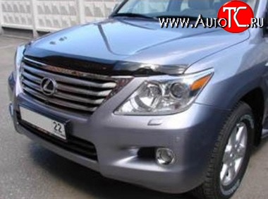 3 599 р. Дефлектор капота NovLine  Lexus LX570  J200 (2007-2012) дорестайлинг  с доставкой в г. Горно‑Алтайск