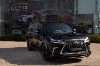 115 999 р. Комплект расширения арок и кузова HEMMES (+35 мм)  Lexus LX570  J200 (2015-2022) 2-ой рестайлинг (неокрашенный)  с доставкой в г. Горно‑Алтайск. Увеличить фотографию 4