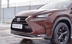 17 999 р. Защита переднего бампера (Ø63 мм, нержавейка) SLITKOFF Lexus NX200 Z10 дорестайлинг (2014-2017)  с доставкой в г. Горно‑Алтайск. Увеличить фотографию 4