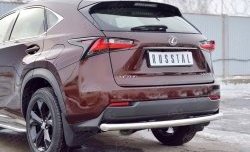 17 999 р. Защита заднего бампера (Ø63 мм, нержавейка) SLITKOFF Lexus NX200 Z10 дорестайлинг (2014-2017)  с доставкой в г. Горно‑Алтайск. Увеличить фотографию 4