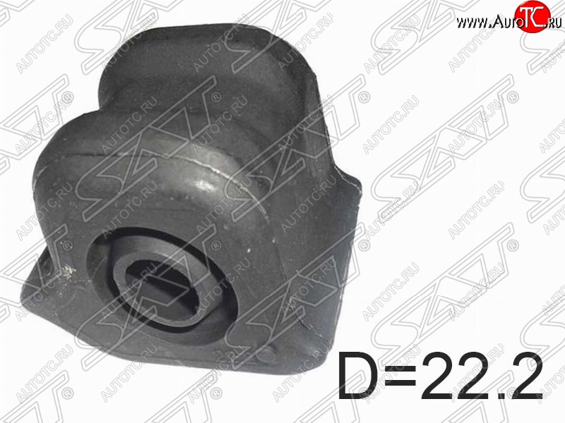 176 р. Правая резиновая втулка переднего стабилизатора SAT (D=22.2, 2AZFE) Lexus NX200 Z10 дорестайлинг (2014-2017)  с доставкой в г. Горно‑Алтайск