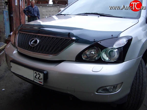 3 599 р. Дефлектор капота NovLine  Lexus RX350  AL10 (2008-2012), Lexus RX400H  XU30 (2005-2009), Toyota Harrier  XU30 (2003-2013)  с доставкой в г. Горно‑Алтайск