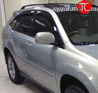 2 989 р. Дефлекторы окон (ветровики) Novline 4 шт Lexus RX350 AL10 дорестайлинг (2008-2012)  с доставкой в г. Горно‑Алтайск