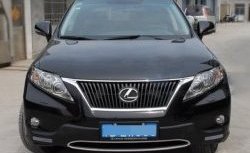 21 599 р. Накладка на передний бампер CT v2 v2 Lexus RX350 AL10 дорестайлинг (2008-2012) (Неокрашенная)  с доставкой в г. Горно‑Алтайск. Увеличить фотографию 1