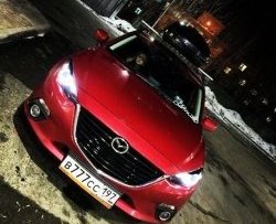 2 549 р. Рамка гос. номера Style Mazda 3/Axela BM дорестайлинг седан (2013-2016)  с доставкой в г. Горно‑Алтайск. Увеличить фотографию 2