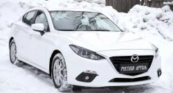 1 129 р. Реснички на фары RA Mazda 3/Axela BM дорестайлинг седан (2013-2016) (Неокрашенные)  с доставкой в г. Горно‑Алтайск. Увеличить фотографию 7