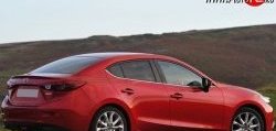 1 699 р. Лип спойлер M-VRS Mazda 3/Axela BM дорестайлинг седан (2013-2016) (Неокрашенный)  с доставкой в г. Горно‑Алтайск. Увеличить фотографию 4