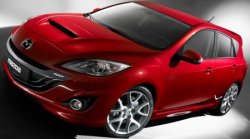 4 899 р. Пороги накладки KNIGHT SPORTS Mazda 3/Axela BL дорестайлинг, хэтчбэк 5 дв. (2009-2011) (Неокрашенные)  с доставкой в г. Горно‑Алтайск. Увеличить фотографию 2