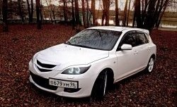 3 189 р. Решётка радиатора (спорт) Style (сетка) Mazda 3/Axela BK дорестайлинг, хэтчбэк (2003-2006) (Неокрашенная)  с доставкой в г. Горно‑Алтайск. Увеличить фотографию 5