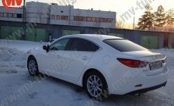 4 999 р. Козырёк на заднее стекло Boomer Design Mazda 6 GJ дорестайлинг седан (2012-2015) (Неокрашенный)  с доставкой в г. Горно‑Алтайск. Увеличить фотографию 5