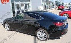 5 199 р. Лип спойлер Boomer Design Mazda 6 GJ дорестайлинг седан (2012-2015) (Неокрашенный)  с доставкой в г. Горно‑Алтайск. Увеличить фотографию 4