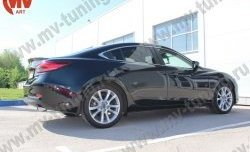 5 199 р. Лип спойлер Boomer Design Mazda 6 GJ дорестайлинг седан (2012-2015) (Неокрашенный)  с доставкой в г. Горно‑Алтайск. Увеличить фотографию 7