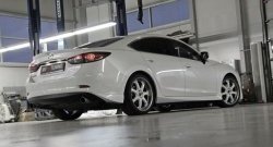 11 399 р. Пороги накладки SkyActivSport Mazda 6 GJ дорестайлинг седан (2012-2015) (Неокрашенные)  с доставкой в г. Горно‑Алтайск. Увеличить фотографию 3