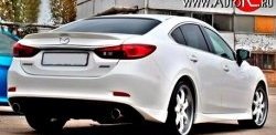 11 399 р. Пороги накладки SkyActivSport Mazda 6 GJ дорестайлинг седан (2012-2015) (Неокрашенные)  с доставкой в г. Горно‑Алтайск. Увеличить фотографию 5