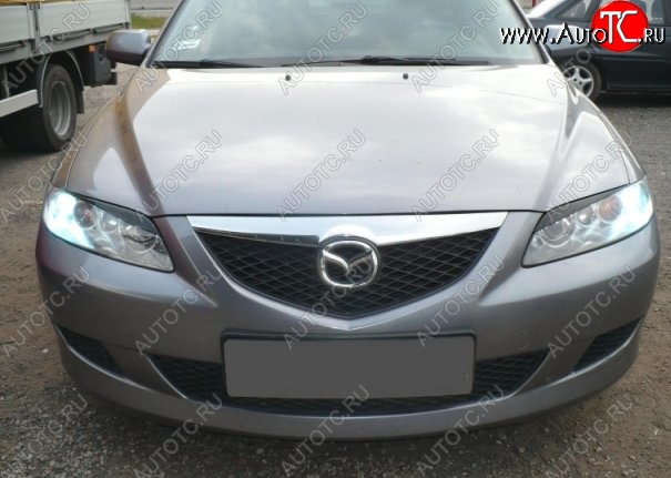 5 399 р. Решётка радиатора CT Mazda 6 GH дорестайлинг седан (2007-2010) (Неокрашенная)  с доставкой в г. Горно‑Алтайск