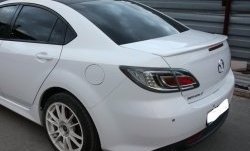 3 499 р. Лип спойлер Drive Mazda 6 GH дорестайлинг седан (2007-2010) (Неокрашенный)  с доставкой в г. Горно‑Алтайск. Увеличить фотографию 4