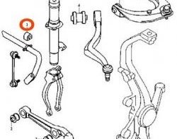 231 р. Полиуретановая втулка стабилизатора передней подвески Точка Опоры (24 мм) Mazda Atenza GG лифтбэк дорестайлинг (2002-2005)  с доставкой в г. Горно‑Алтайск. Увеличить фотографию 2
