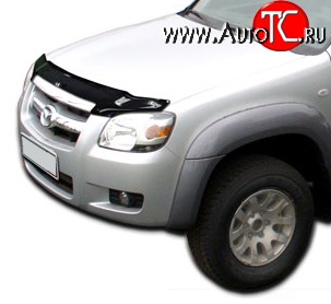 2 879 р. Дефлектор капота NovLine Mazda BT-50 (2006-2011)  с доставкой в г. Горно‑Алтайск