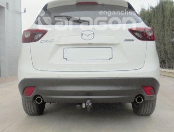 22 699 р. Фаркоп Aragon. (шар A) Mazda CX-3 DK дорестайлинг (2014-2018)  с доставкой в г. Горно‑Алтайск. Увеличить фотографию 5