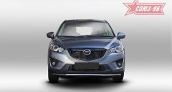 15 254 р. Одинарная защита переднего бампера (d42) Premium Souz-96 Mazda CX-5 KE дорестайлинг (2011-2014)  с доставкой в г. Горно‑Алтайск. Увеличить фотографию 2