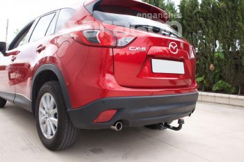 22 699 р. Фаркоп Aragon. (шар A) Mazda CX-5 KE дорестайлинг (2011-2014)  с доставкой в г. Горно‑Алтайск. Увеличить фотографию 4