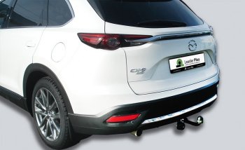 9 349 р. Фаркоп Лидер Плюс Mazda CX-9 TC дорестайлинг (2015-2024) (Без электропакета)  с доставкой в г. Горно‑Алтайск. Увеличить фотографию 3