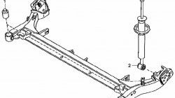 1 449 р. Полиуретановый сайлентблок балки задней подвески Точка Опоры Mazda 2/Demio DW дорестайлинг (1996-1999)  с доставкой в г. Горно‑Алтайск. Увеличить фотографию 2