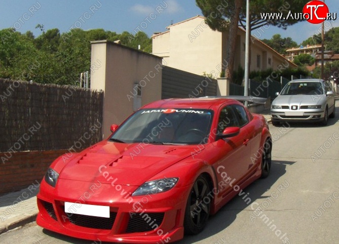 25 899 р. Передний бампер Rieger Mazda RX8 (2003-2012)  с доставкой в г. Горно‑Алтайск