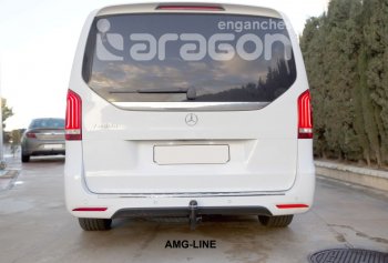 22 699 р. Фаркоп Aragon.(шар V) Mercedes-Benz Vito W447 дорестайлинг (2015-2020)  с доставкой в г. Горно‑Алтайск. Увеличить фотографию 6