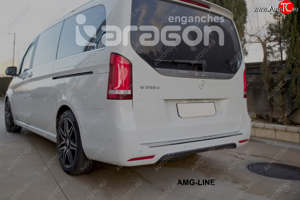 22 699 р. Фаркоп Aragon.(шар V) Mercedes-Benz Vito W447 дорестайлинг (2015-2020)  с доставкой в г. Горно‑Алтайск