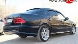 4 499 р. Пороги накладки Wald Mercedes-Benz E-Class W210 дорестайлинг седан (1996-1999)  с доставкой в г. Горно‑Алтайск. Увеличить фотографию 2