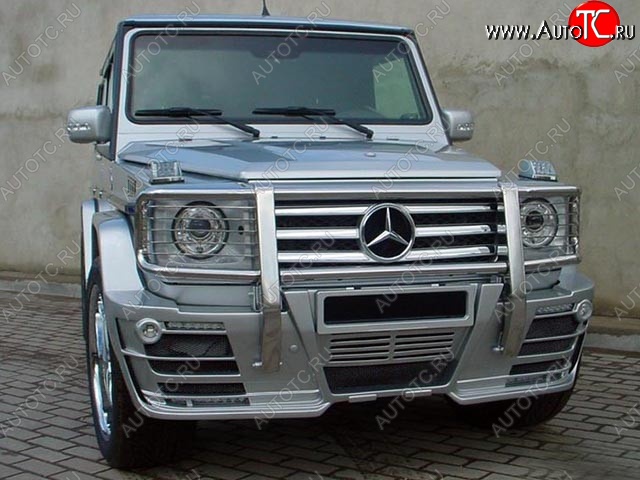 19 999 р. Передний бампер G55 ASMA DESIGN Mercedes-Benz G class W463 5 дв. дорестайлинг (1989-1994) (Неокрашенный)  с доставкой в г. Горно‑Алтайск