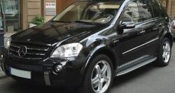 8 449 р. Накладки на колёсные арки CT Mercedes-Benz ML class W164 дорестайлинг (2005-2008) (Неокрашенные)  с доставкой в г. Горно‑Алтайск. Увеличить фотографию 3