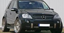 8 449 р. Накладки на колёсные арки CT Mercedes-Benz ML class W164 дорестайлинг (2005-2008) (Неокрашенные)  с доставкой в г. Горно‑Алтайск. Увеличить фотографию 4