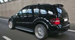 8 449 р. Накладки на колёсные арки CT Mercedes-Benz ML class W164 дорестайлинг (2005-2008) (Неокрашенные)  с доставкой в г. Горно‑Алтайск. Увеличить фотографию 5