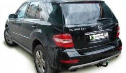 10 499 р. Фаркоп Лидер Плюс.  Mercedes-Benz ML class  W164 (2005-2011) дорестайлинг, рестайлинг (Без электропакета)  с доставкой в г. Горно‑Алтайск. Увеличить фотографию 2