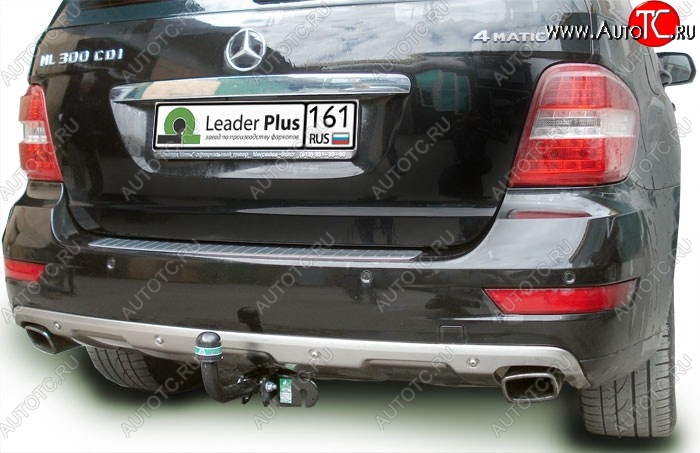 10 499 р. Фаркоп Лидер Плюс.  Mercedes-Benz ML class  W164 (2005-2011) дорестайлинг, рестайлинг (Без электропакета)  с доставкой в г. Горно‑Алтайск